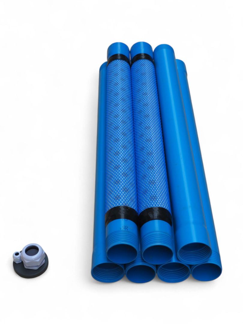 Sandfilter Brunnenrohr Set DN 80 - zur Vermeidung von Sand im Brunnen