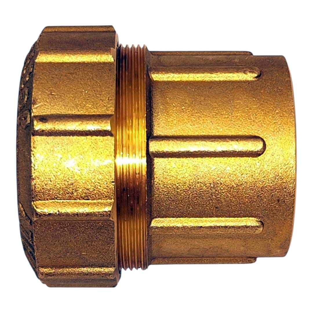 PE Rohr Verschraubung aus Messing 1 1/4" IG - 40 mm