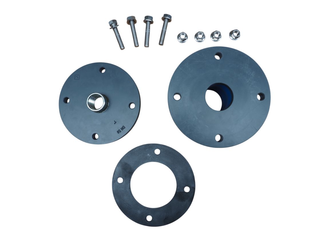 Brunnenkopf 2 Zoll mit 1 Zoll Edelstahl Muffe