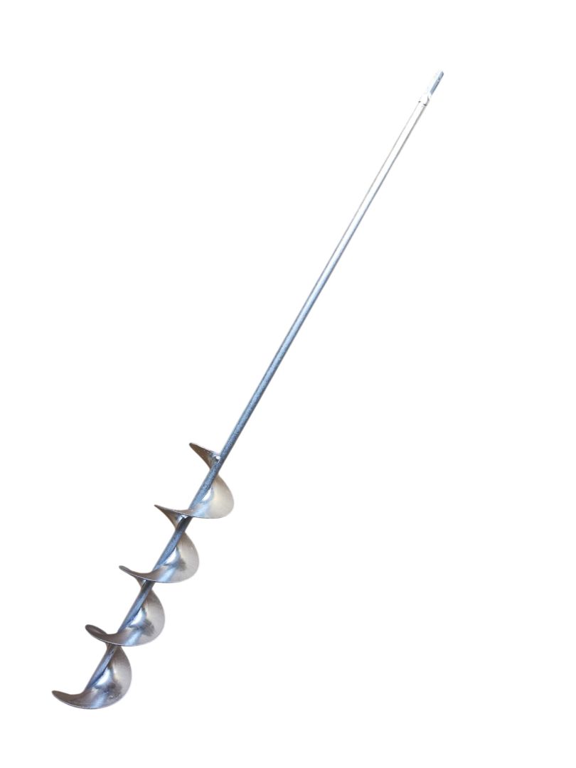 Erdbohrer 100mm 10 cm - 1m f�r Akkuschrauber oder Bohrmaschine