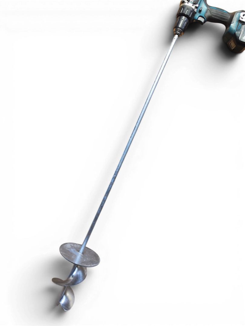 Pflanzbohrer 100mm 10 cm - 1m f�r Akkuschrauber - Topfpflanzen
