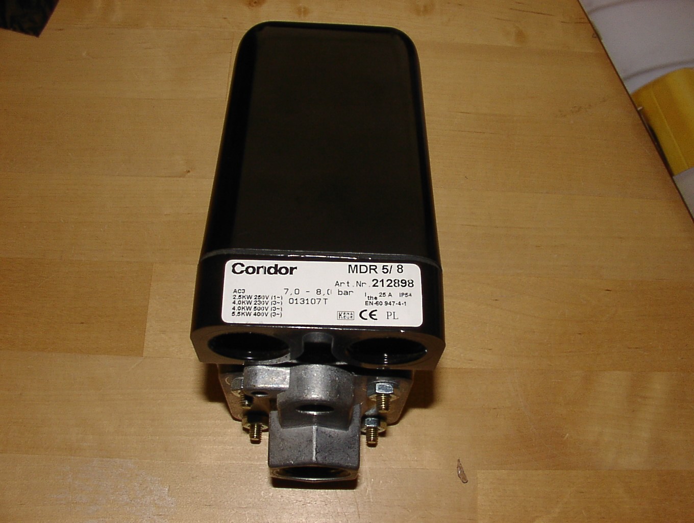 Condor Druckschalter MDR 5/8 2 - 8 bar - das Original