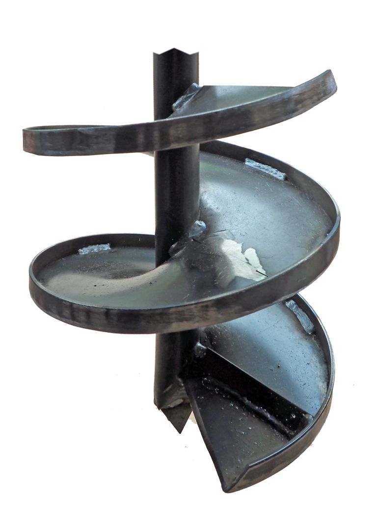 Brunnenbohrer 260mm mit Aufkantung - Bohrkopf 26cm