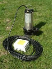 Schmutzwasserpumpe BBC SEMISOM SM465+G/3 - max 450l/min Frderhhe max 18,5m