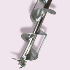 verzinkt Brunnenbohrer Set 80 90 110 mm in 2 - 4 - 6 - 8 oder 10m Bohrtiefe - Brunnenbau Erdbohrer