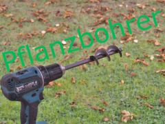 Pflanzbohrer f�r Bohrmaschine 30mm - Erdbohrer Akkuschrauber