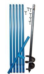Brunnenbau Set DN 100 5m 16tlg. f�r sandigen Boden - Brunnenbohrer Brunnenrohr