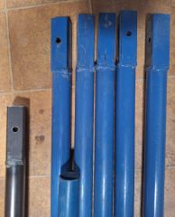 B-Ware 6m Set Brunnenbohrer 105mm Bohrer mit Aufkantung- GEBRAUCHT
