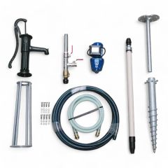 Brunnen splen Set 10m mit Elektropumpe und Handpumpe