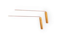 Wnschelrute mit Holzgriff 30 cm - Wassersuche