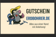 20� Gutschein f�r Erdbohrer.de