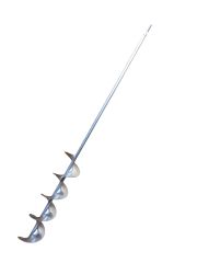 Erdbohrer 100mm 10 cm - 1m f�r Akkuschrauber oder Bohrmaschine