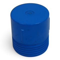 PVC Deckel DN 80 mit Au�engewinde – Verschluss f�r Brunnenrohre