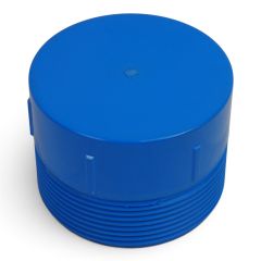 PVC Deckel DN 150 mit Au�engewinde - Verschluss f�r Brunnenrohre