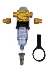 R�cksp�lfilter Aqua AP Pro mit Filterpatrone 89 �m Anschluss 1 Zoll