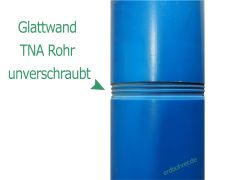 Glattwand Brunnenrohr DN150 - 6" Baul�nge 1m TNA Gewinde