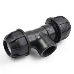 PE Rohr T St�ck PE32 Rohr x 1 Zoll IG x PE32 Rohr