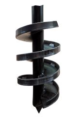 Brunnenbohrer 145mm mit Aufkantung - Bohrkopf 14,5cm verl�ngerbar