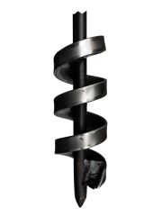 Brunnenbohrer 70mm mit Aufkantung - Bohrkopf 7cm verl�ngerbar