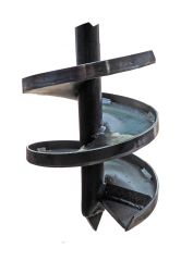 Brunnenbohrer 230mm mit Aufkantung - Bohrkopf 23cm verl�ngerbar
